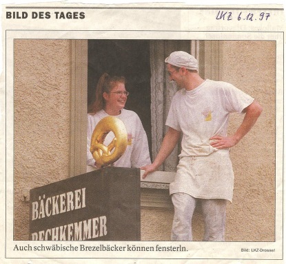 Chronik Bäckerei Rechkemmer GmbH